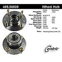 Centric 405.44005E Rear Wheel Hub and Bearing Assembly 